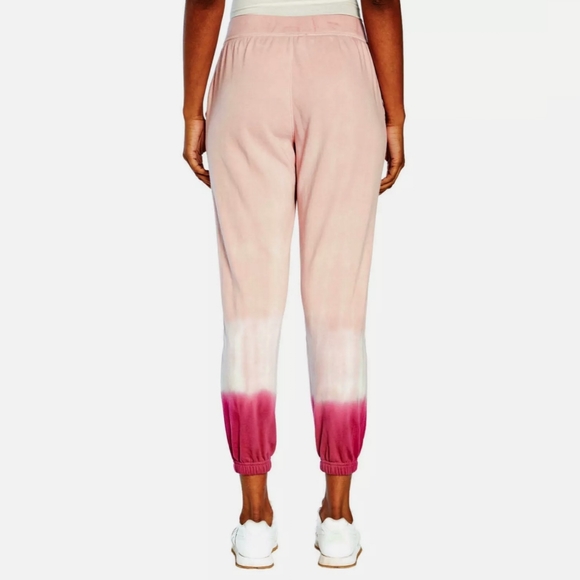 NWT Wildfox Set Womens Pink Gradient Tie Dye Olivia Hoodie & Joggers Set - Picture 11 of 15